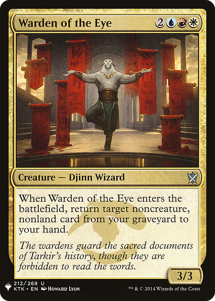 Warden of the Eye [Mystery Booster] | Grognard Games