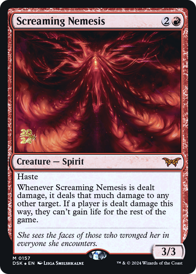 Screaming Nemesis [Duskmourn: House of Horror Prerelease Promos] | Grognard Games