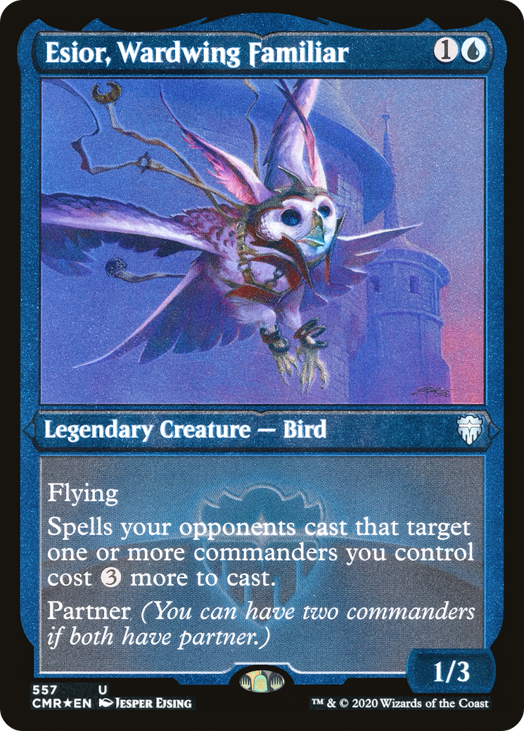 Esior, Wardwing Familiar (CMR-557) - Commander Legends Foil | Grognard Games