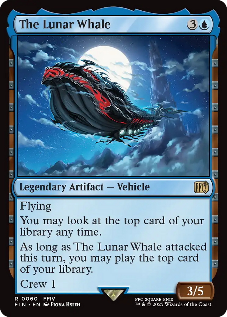 The Lunar Whale (FIN-060) - FINAL FANTASY Foil | Grognard Games
