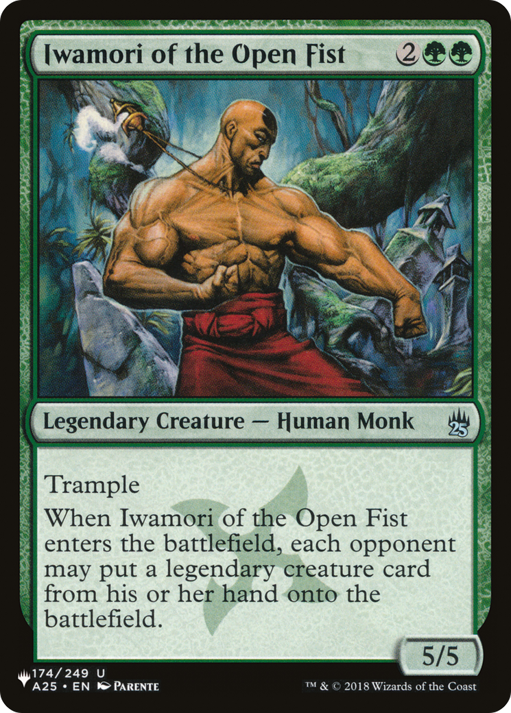 Iwamori of the Open Fist [The List] | Grognard Games