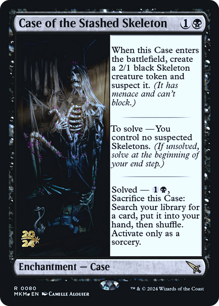 Case of the Stashed Skeleton [Murders at Karlov Manor Prerelease Promos] | Grognard Games