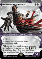 Ezio Auditore da Firenze (Showcase) (Textured Foil) [Assassin's Creed] | Grognard Games