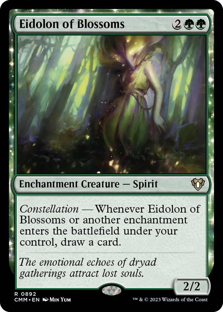 Eidolon of Blossoms [Commander Masters] | Grognard Games