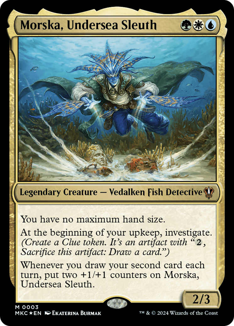 Morska, Undersea Sleuth [Murders at Karlov Manor Commander] | Grognard Games