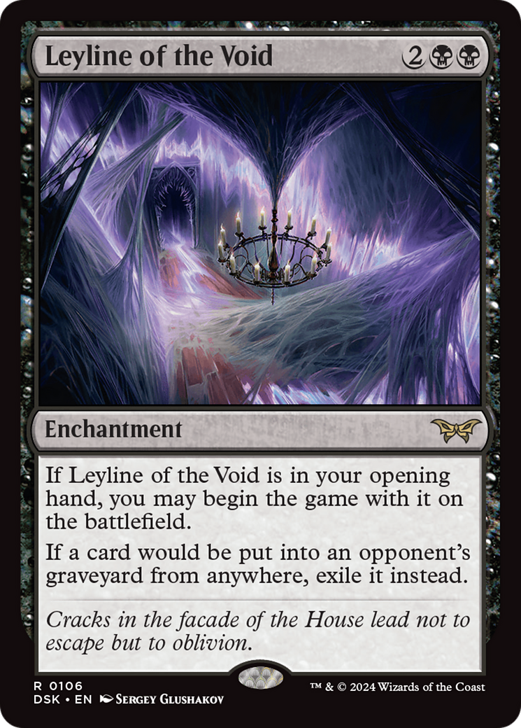 Leyline of the Void [Duskmourn: House of Horror] | Grognard Games