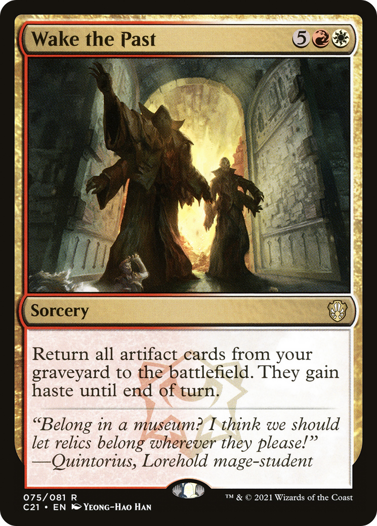 Wake the Past [Commander 2021] | Grognard Games
