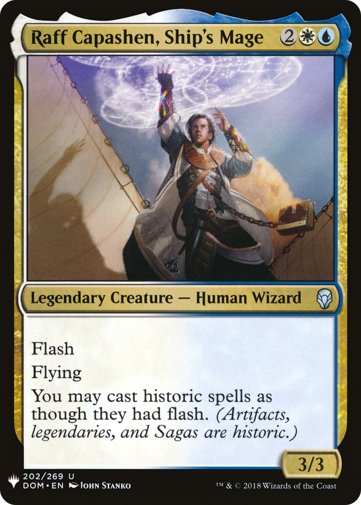 Raff Capashen, Ship's Mage [Mystery Booster] | Grognard Games