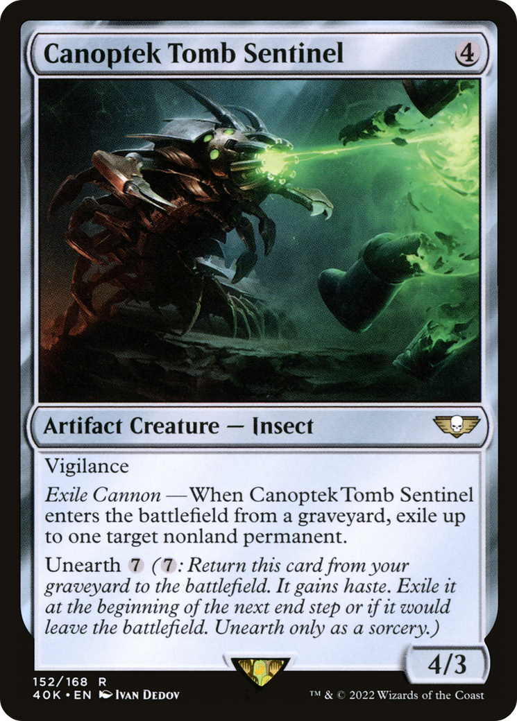 Canoptek Tomb Sentinel [Universes Beyond: Warhammer 40,000] | Grognard Games