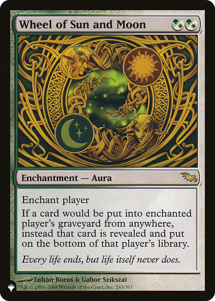 Wheel of Sun and Moon [The List] | Grognard Games