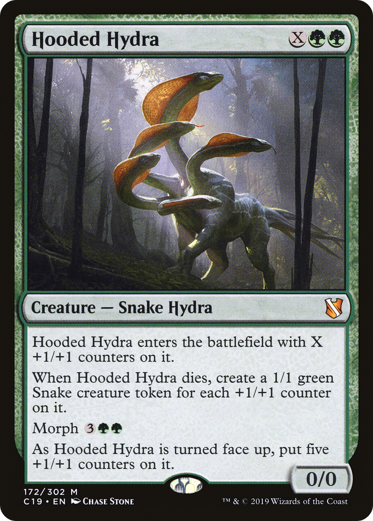Hooded Hydra [Commander 2019] | Grognard Games