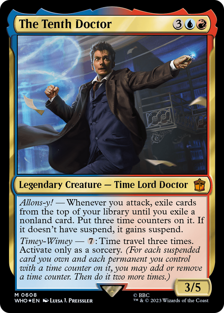 The Tenth Doctor (Surge Foil) [Doctor Who] | Grognard Games
