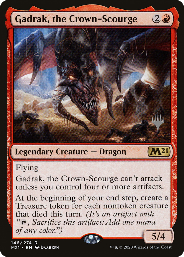 Gadrak, the Crown-Scourge (Promo Pack) [Core Set 2021 Promos] | Grognard Games