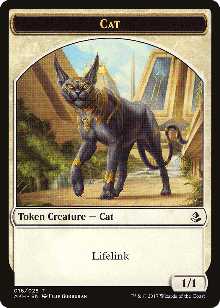 Cat [Amonkhet Tokens] | Grognard Games