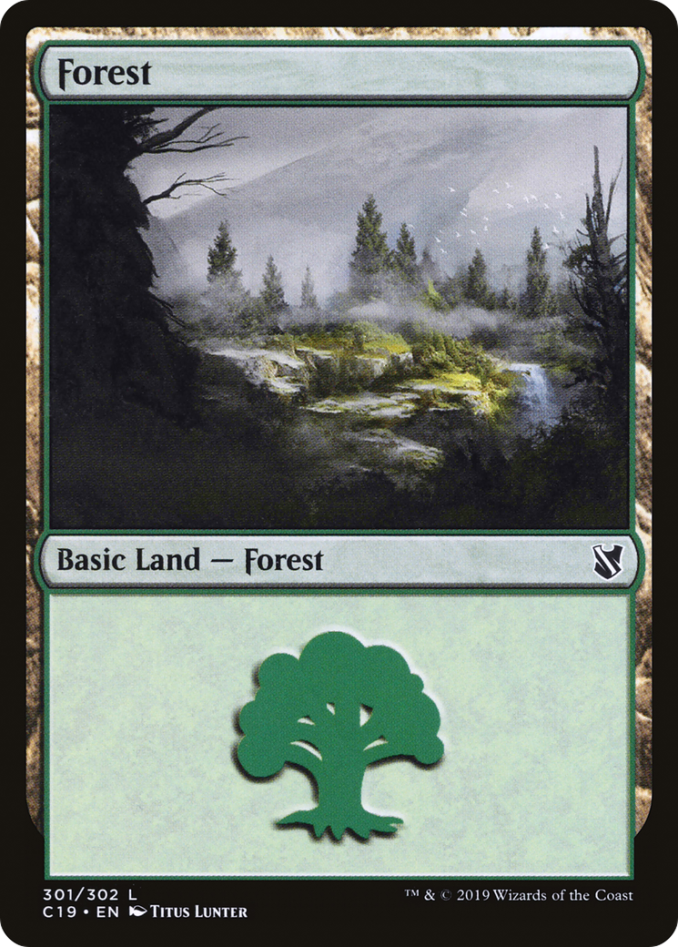Forest (301) [Commander 2019] | Grognard Games