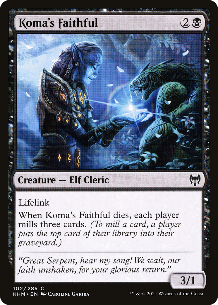 Koma's Faithful [Kaldheim] | Grognard Games