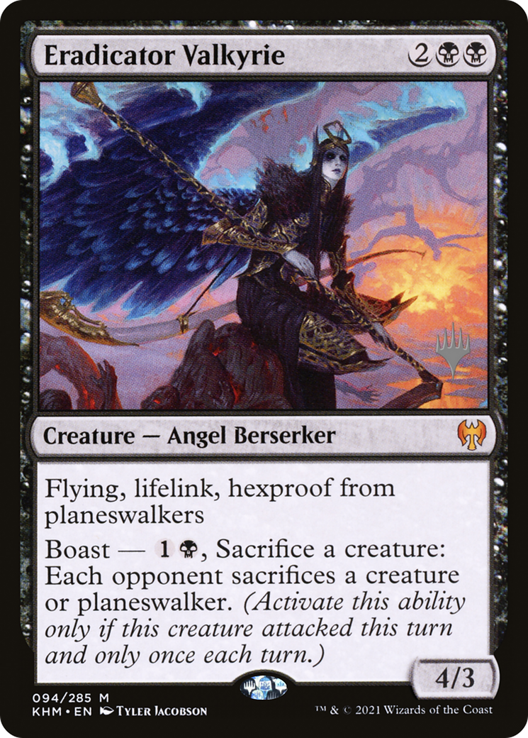 Eradicator Valkyrie [Kaldheim Promos] | Grognard Games