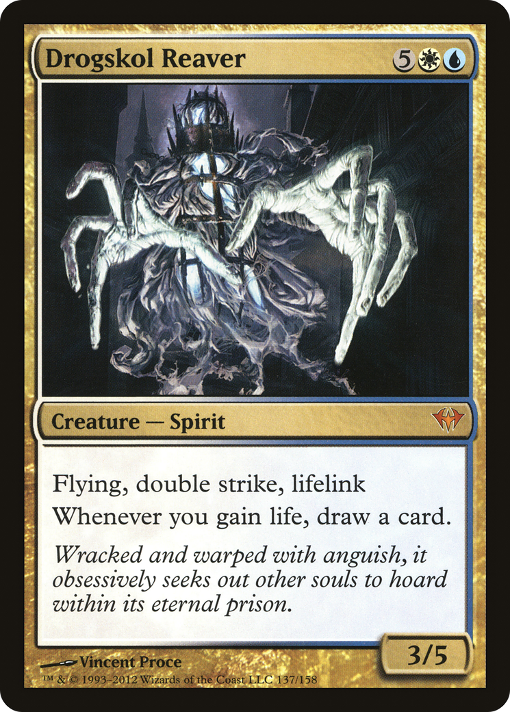 Drogskol Reaver (DKA-137) - Dark Ascension Foil | Grognard Games