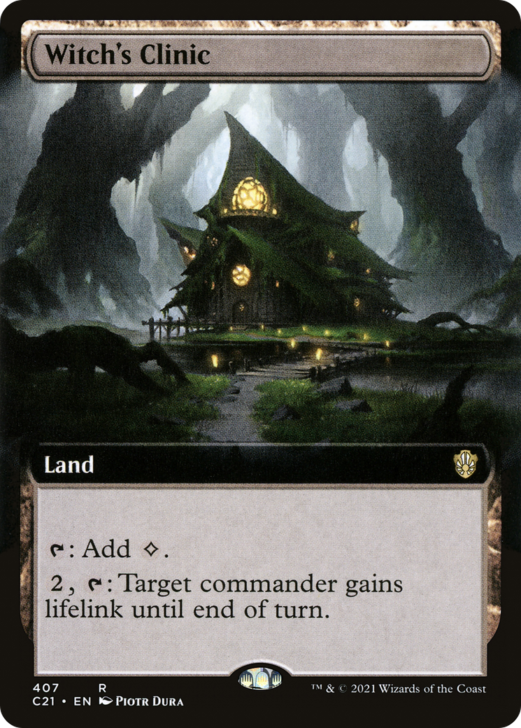 Witch's Clinic (Extended) [Commander 2021] | Grognard Games