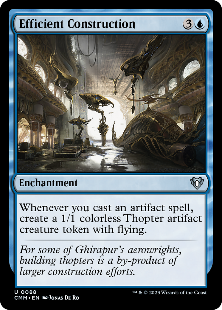 Efficient Construction [Commander Masters] | Grognard Games