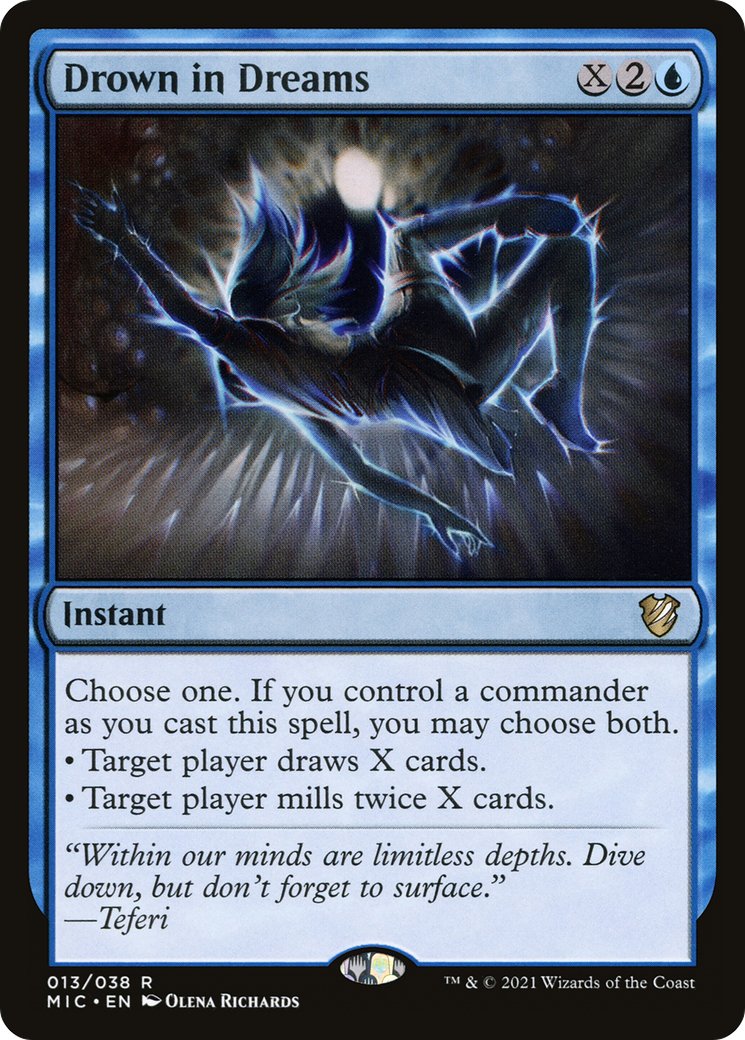 Drown in Dreams [Innistrad: Midnight Hunt Commander] | Grognard Games