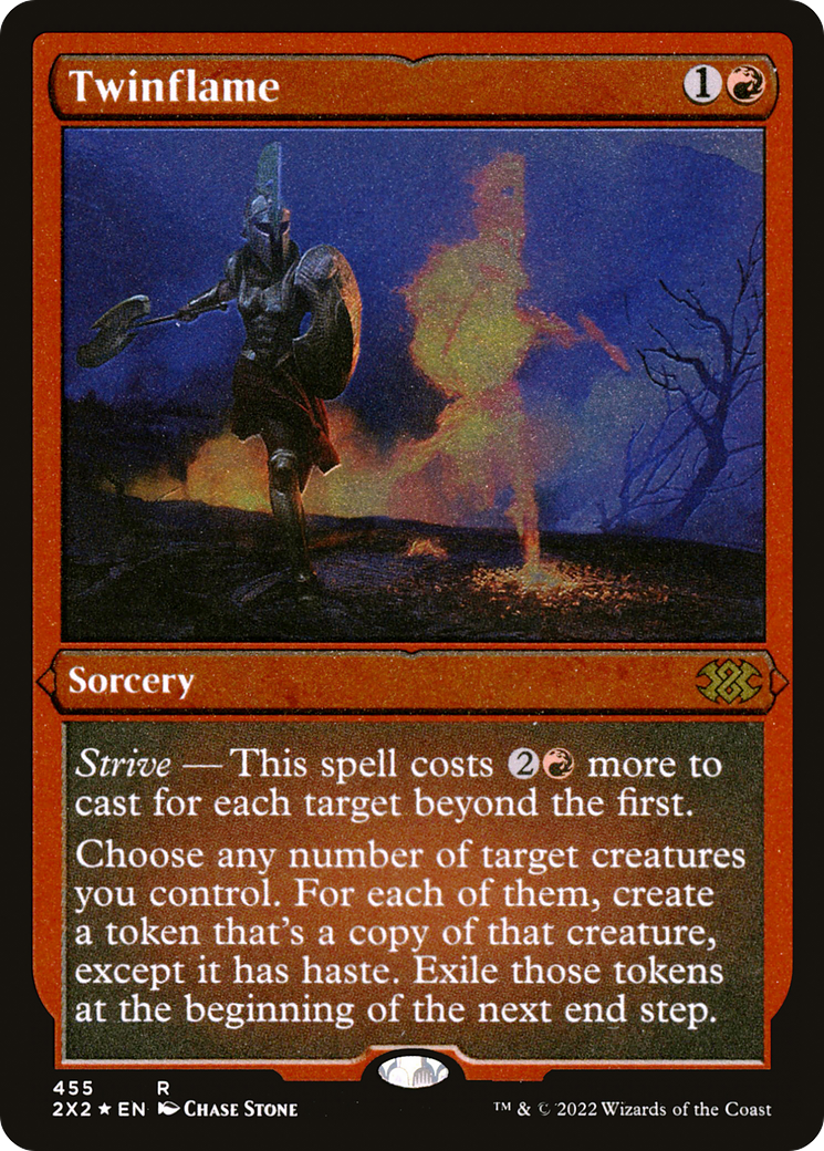 Twinflame (Foil Etched) (2X2-455) - Double Masters 2022 Foil | Grognard Games