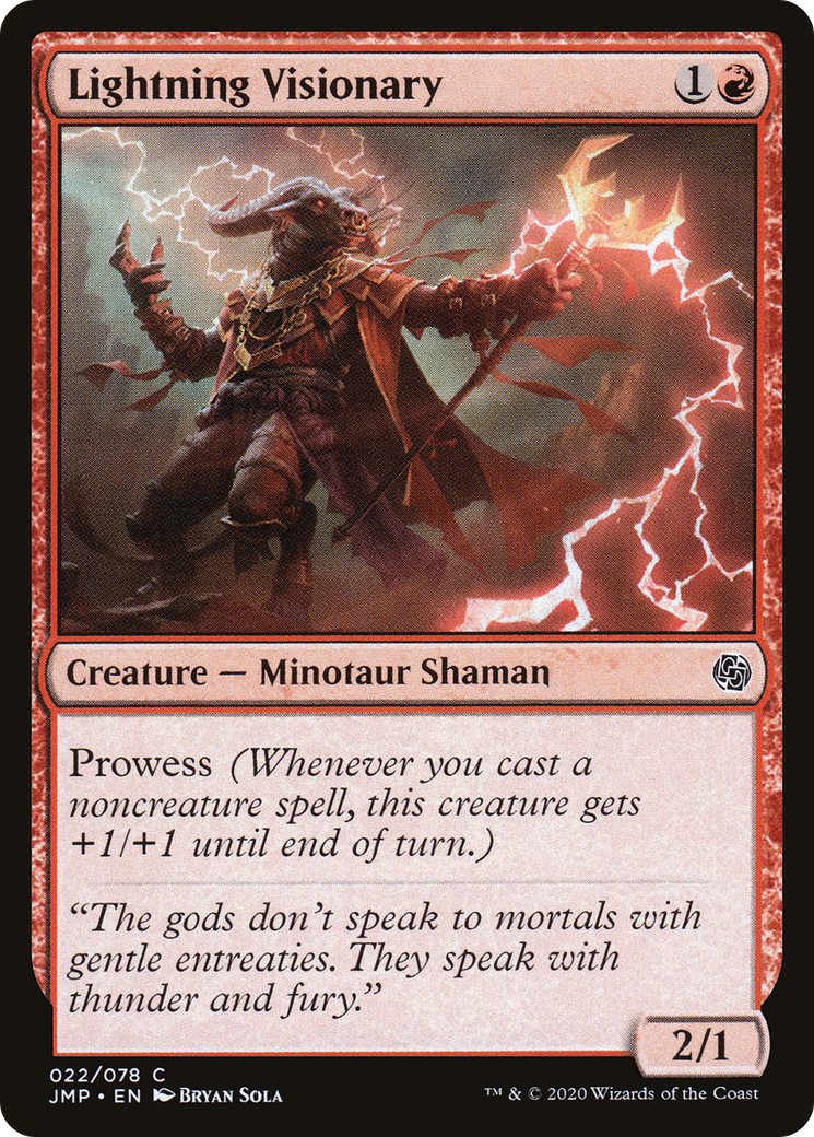 Lightning Visionary [Jumpstart] | Grognard Games