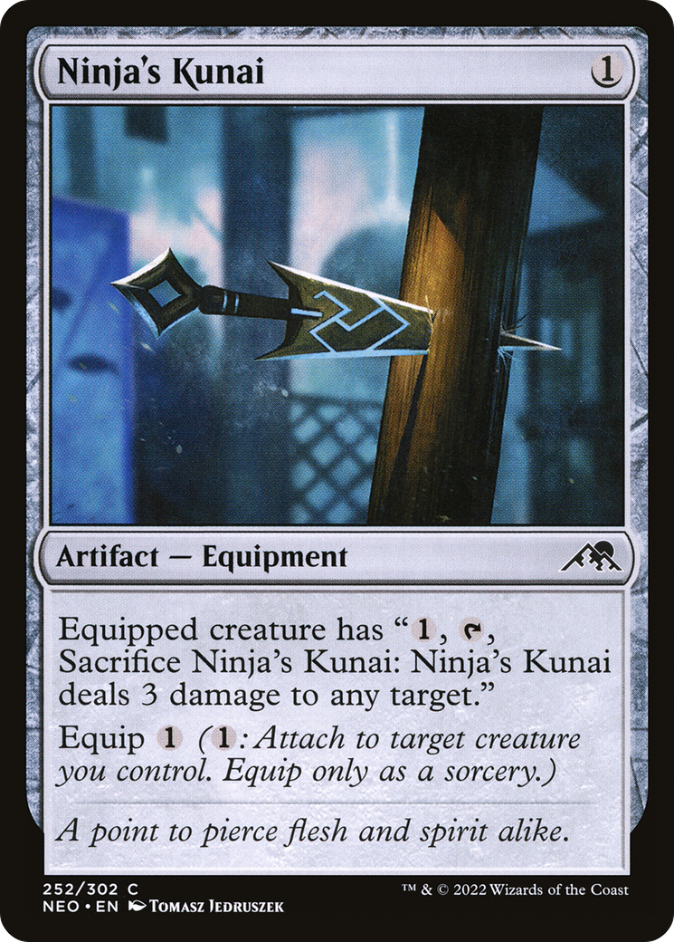 Ninja's Kunai [Kamigawa: Neon Dynasty] | Grognard Games