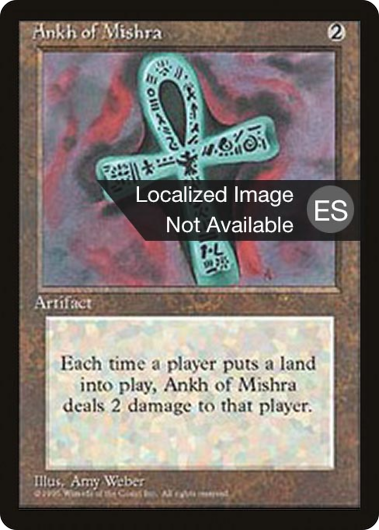 Ankh of Mishra [Fourth Edition (Foreign Black Border)] | Grognard Games