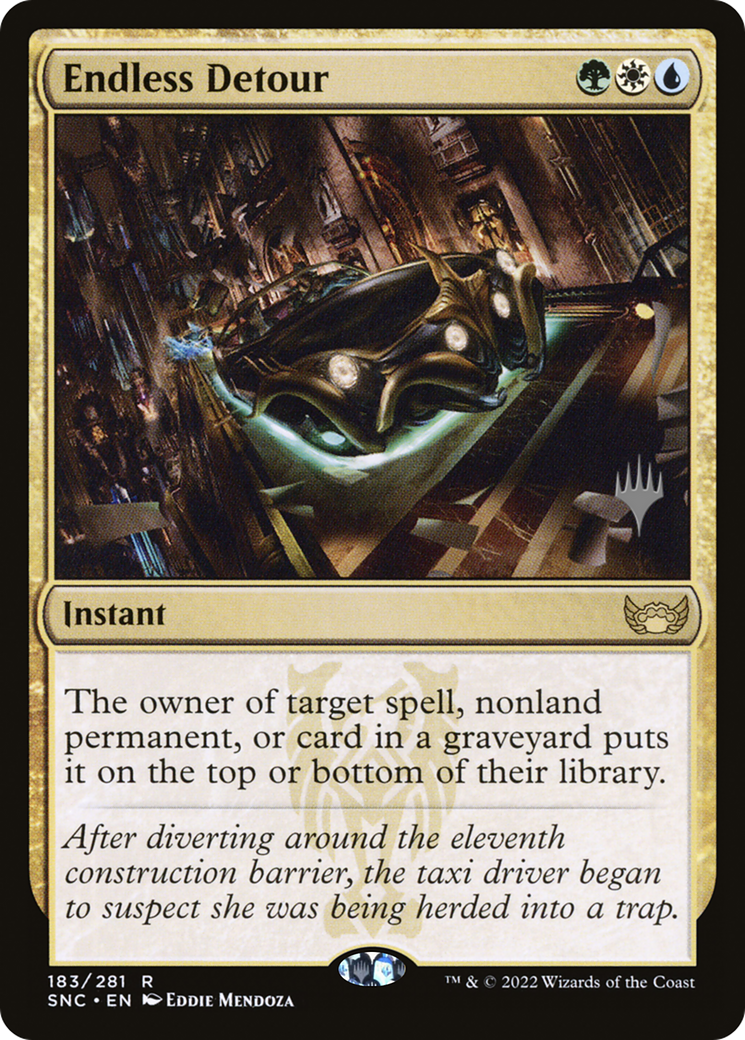 Endless Detour (Promo Pack) [Streets of New Capenna Promos] | Grognard Games