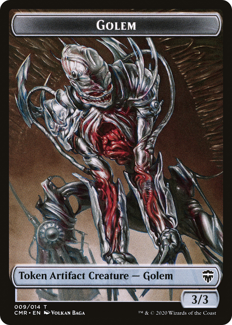 Golem Token [Commander Legends Tokens] | Grognard Games