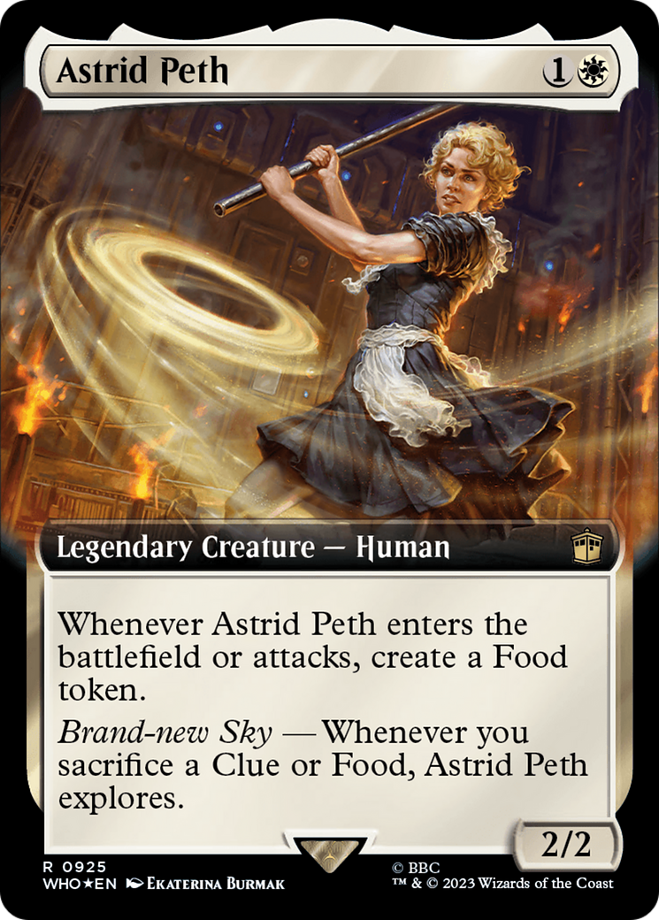 Astrid Peth (Extended Art) (Surge Foil) [Doctor Who] | Grognard Games