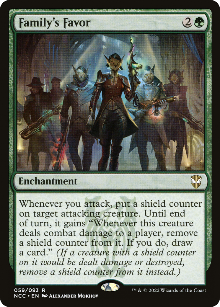 Family's Favor [Streets of New Capenna Commander] | Grognard Games