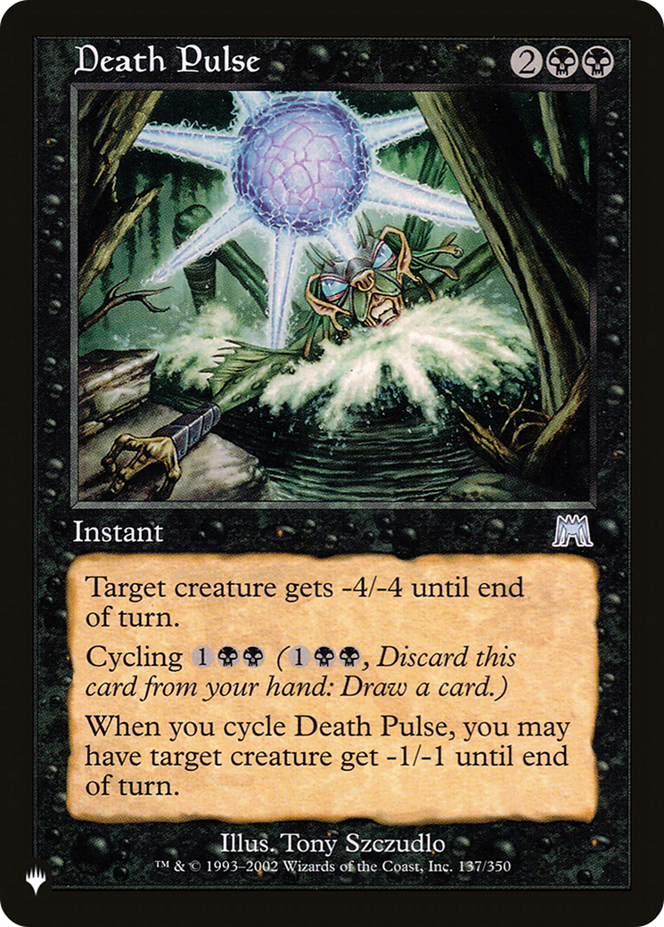 Death Pulse [The List] | Grognard Games