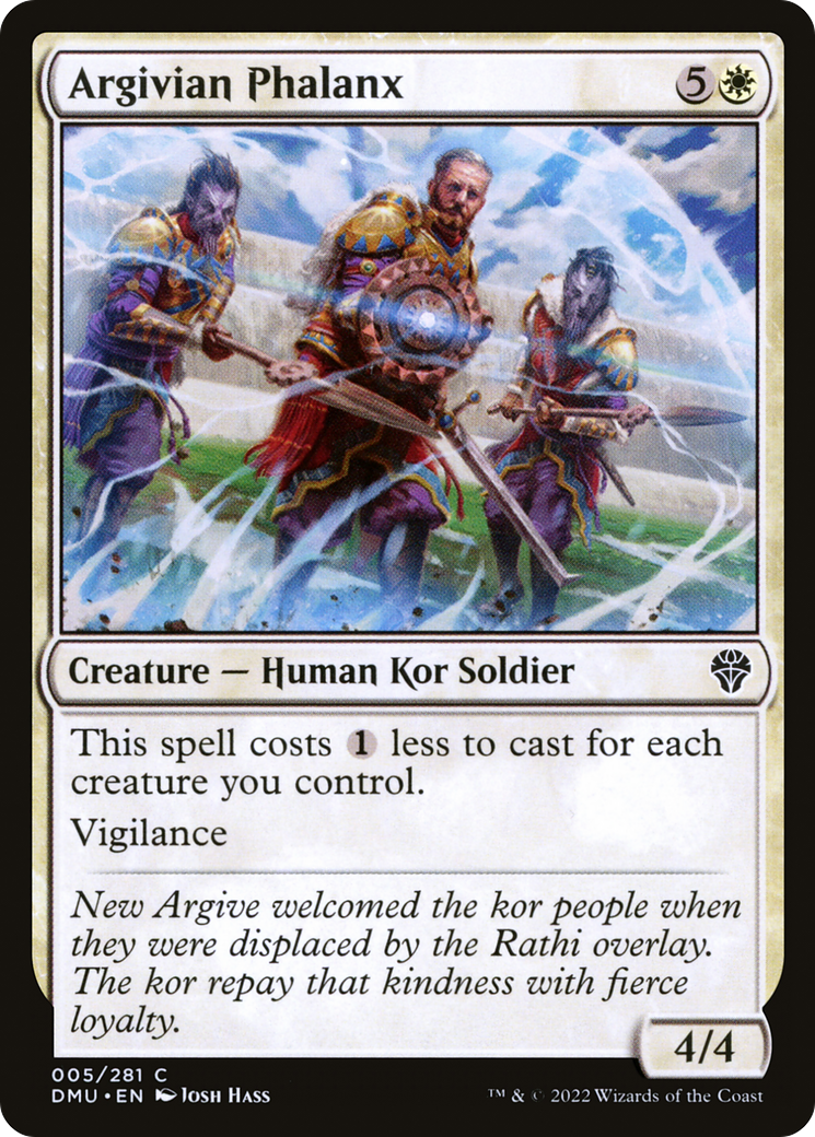 Argivian Phalanx [Dominaria United] | Grognard Games