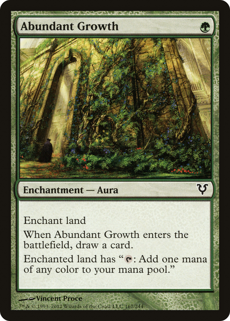 Abundant Growth [Avacyn Restored] | Grognard Games