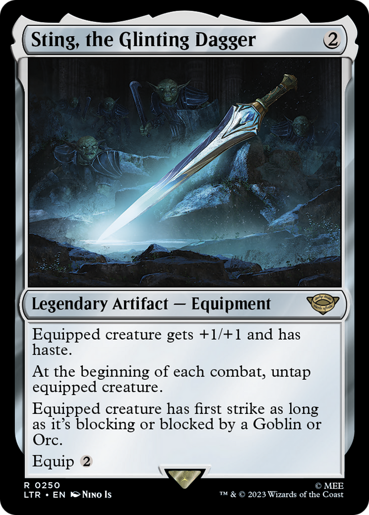 Sting, the Glinting Dagger [The Lord of the Rings: Tales of Middle-Earth] | Grognard Games