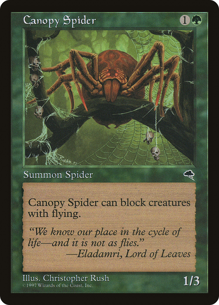Canopy Spider [Tempest] | Grognard Games