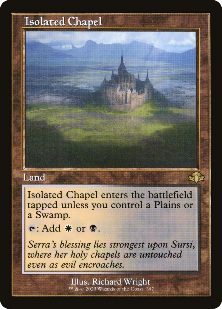 Isolated Chapel (Retro) [Dominaria Remastered] | Grognard Games