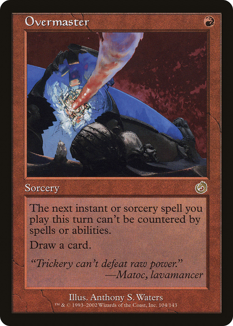Overmaster (TOR-104) - Torment Foil | Grognard Games