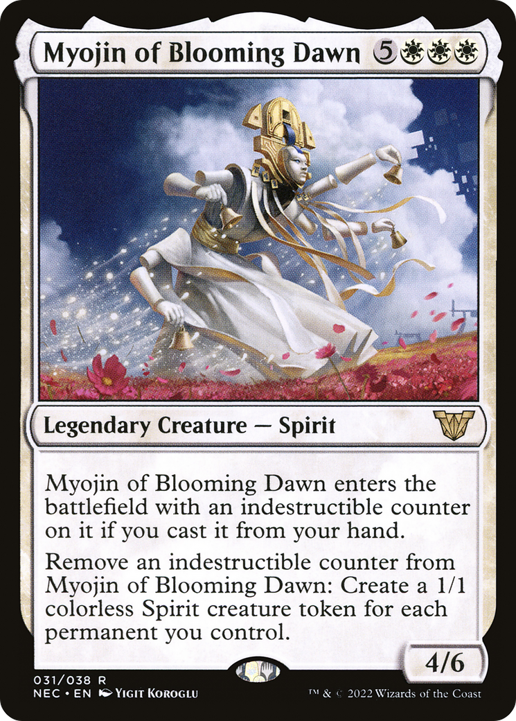 Myojin of Blooming Dawn [Kamigawa: Neon Dynasty Commander] | Grognard Games