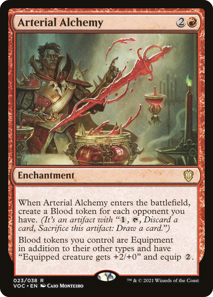 Arterial Alchemy [Innistrad: Crimson Vow Commander] | Grognard Games