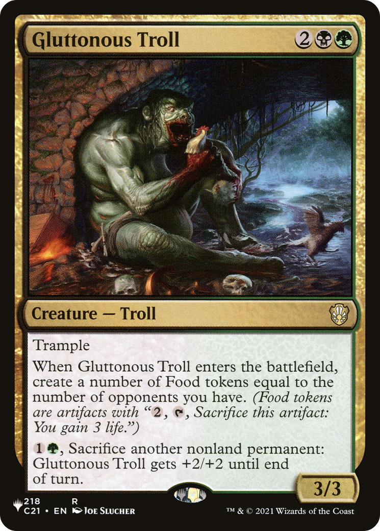 Gluttonous Troll [The List] | Grognard Games