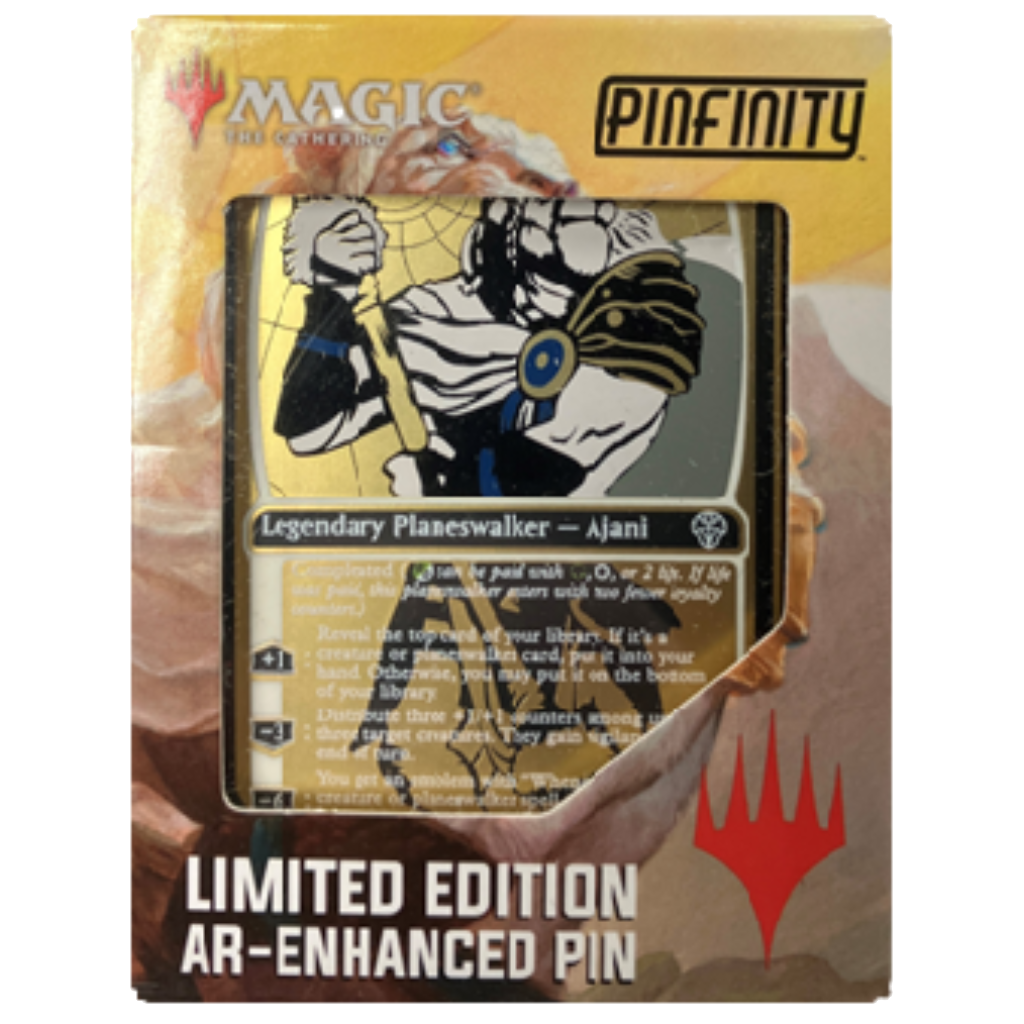 Pinfinity Magic the Gathering Pin LE Ajani Sleeper Agent | Grognard Games