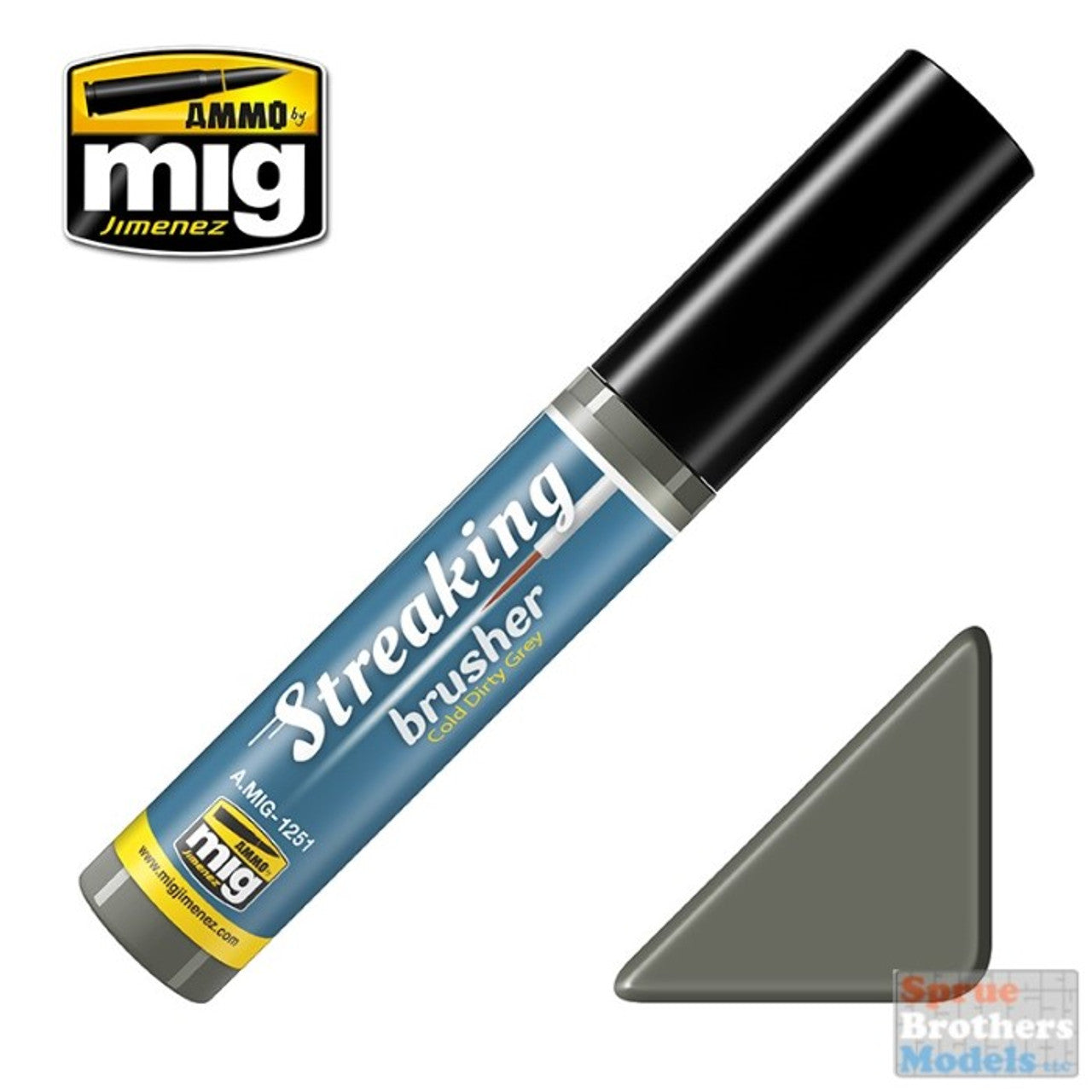 AMMO Streaking Brusher Cold Dirty Grey | Grognard Games