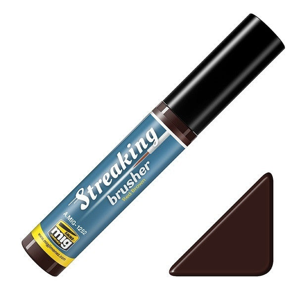 AMMO Streaking Brusher Red Brown | Grognard Games