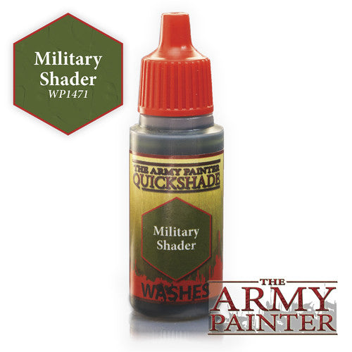 Army Painter WP1471 Military Shader Quick Shade | Grognard Games