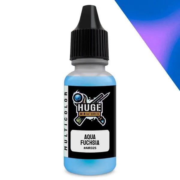 Huge Miniatures Aqua Fuchsia Multicolor Paint | Grognard Games