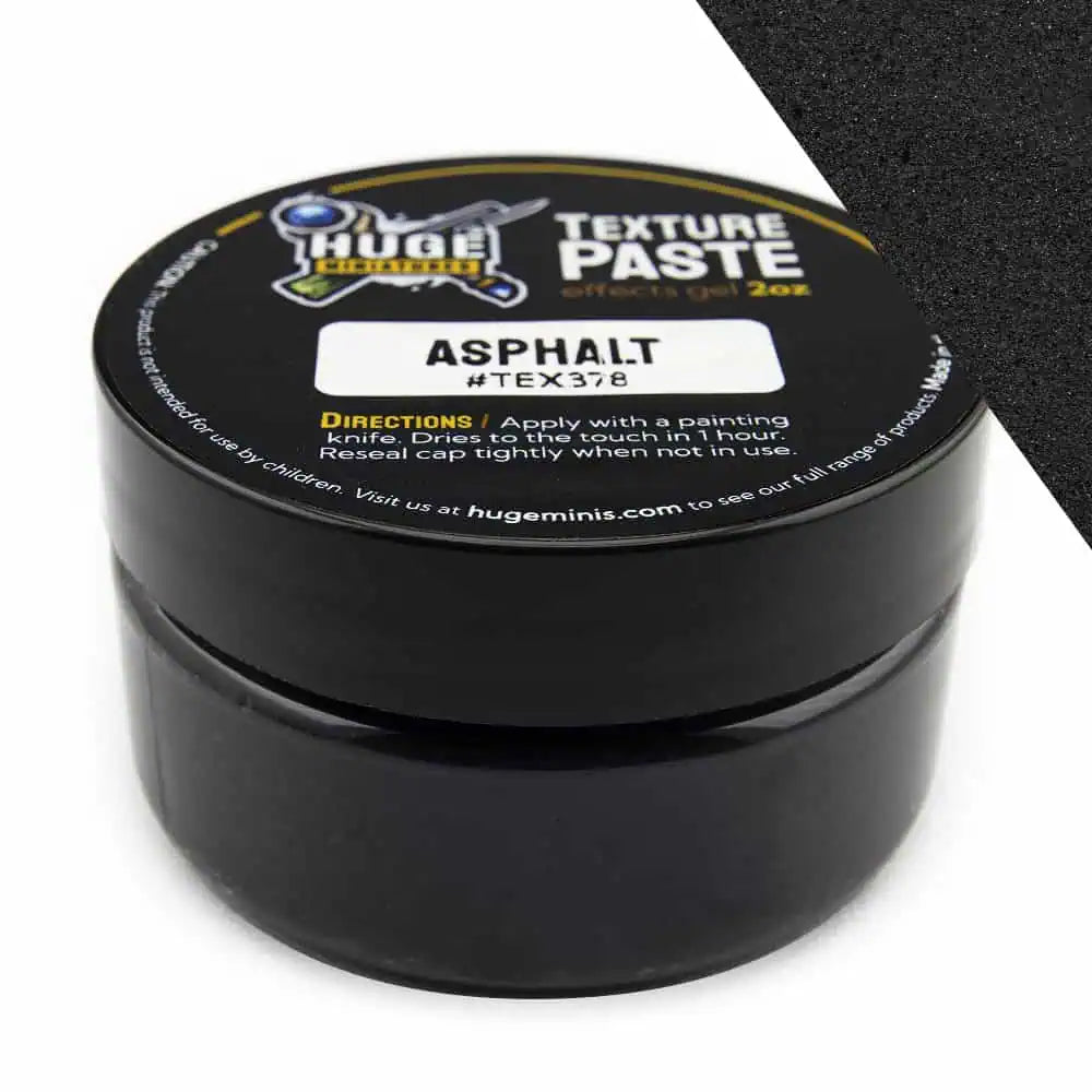Huge Miniatures Texture Paste Asphalt | Grognard Games