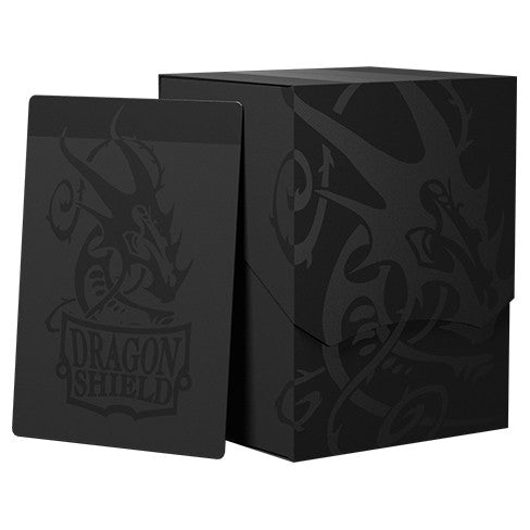 Dragon Shield Deckbox: Deck Shell - Shadow Black | Grognard Games